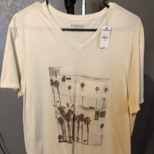 Express v neck t shirt size medium
